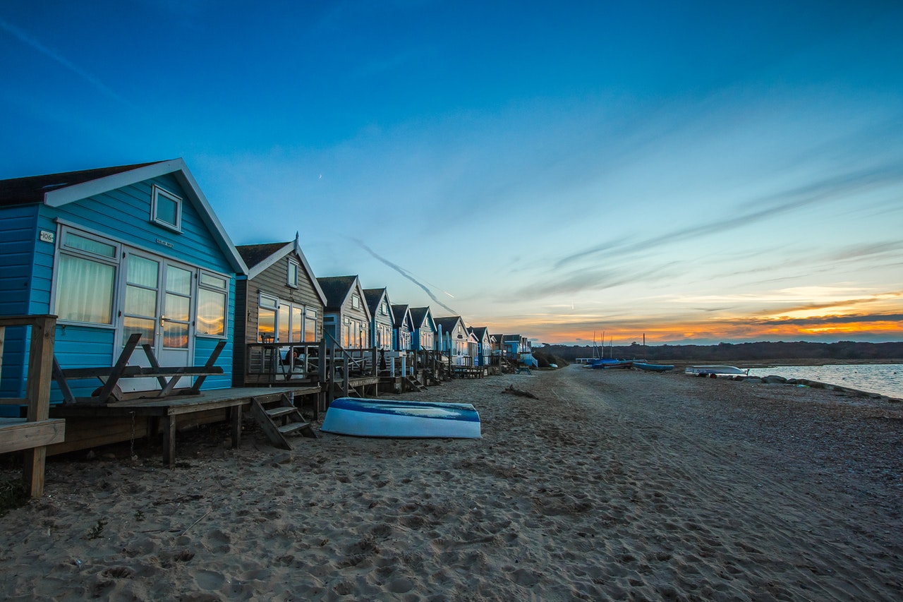 Beachside cottages