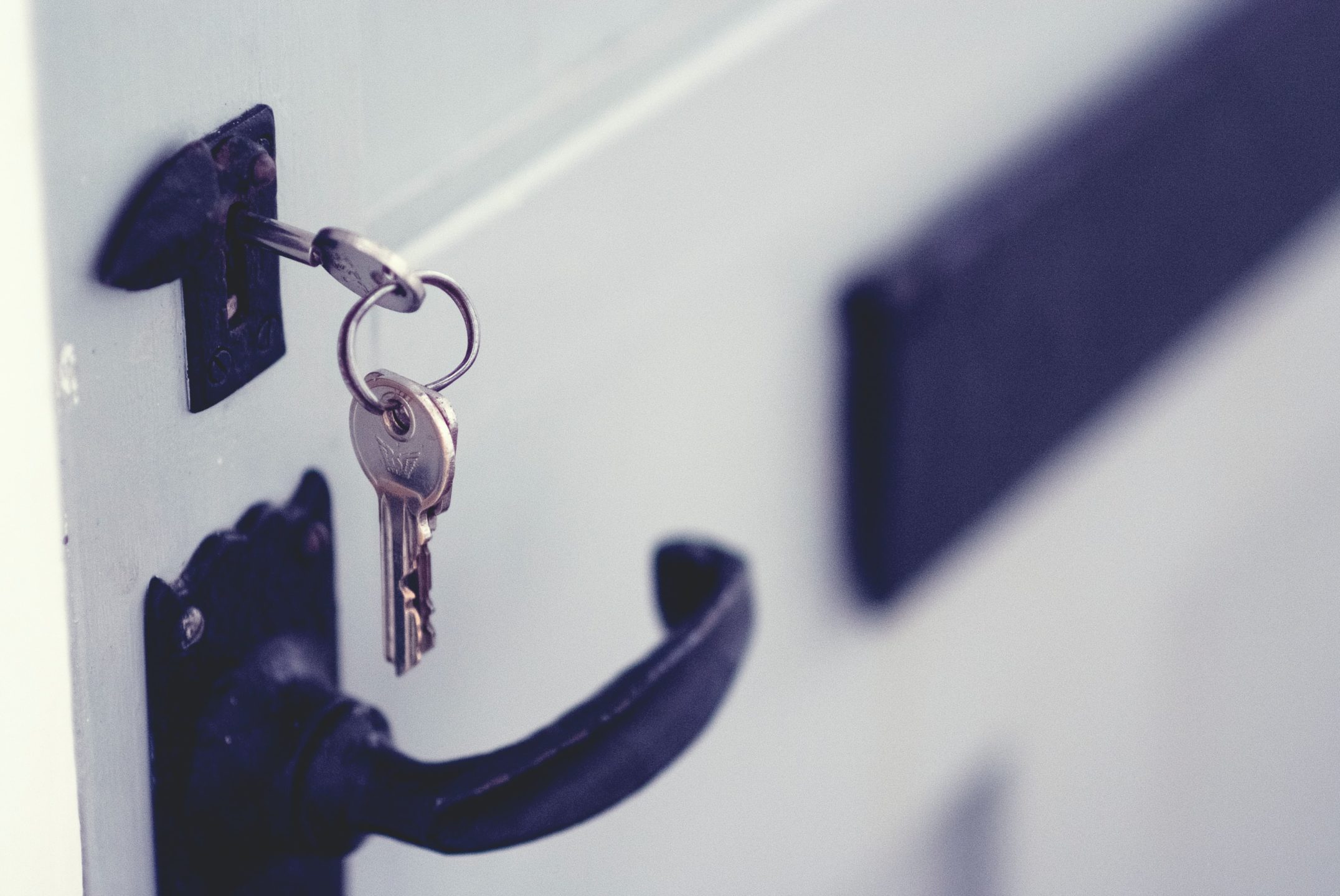 lock in key representing real estate dispute